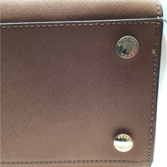 Michael Kors Selma Stud Large Brown Tote - Excellent Used Condition - Picture 14 of 16